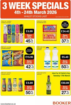 Booker Wholesale offers valid from 04/03/2026