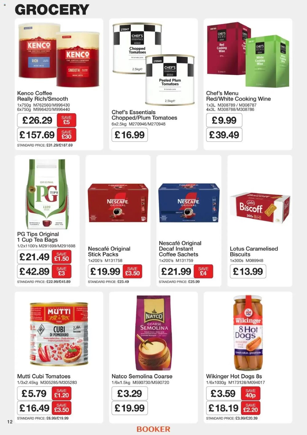 Booker Wholesale offers valid from 04/03/2026 - Page 12.