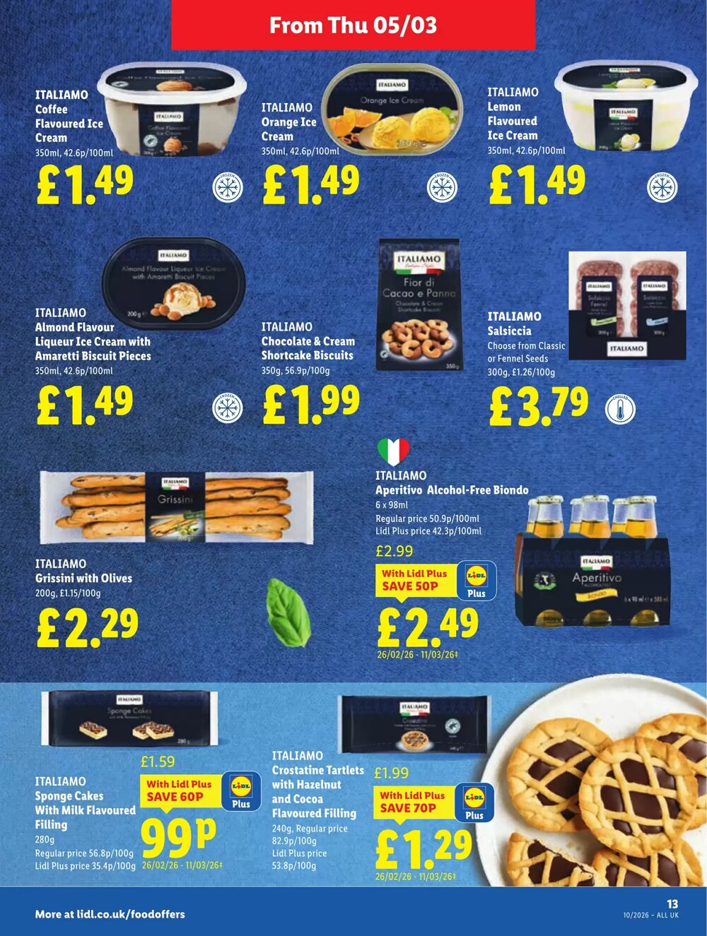 Lidl offers valid from 05/03/2026 - Page 13.