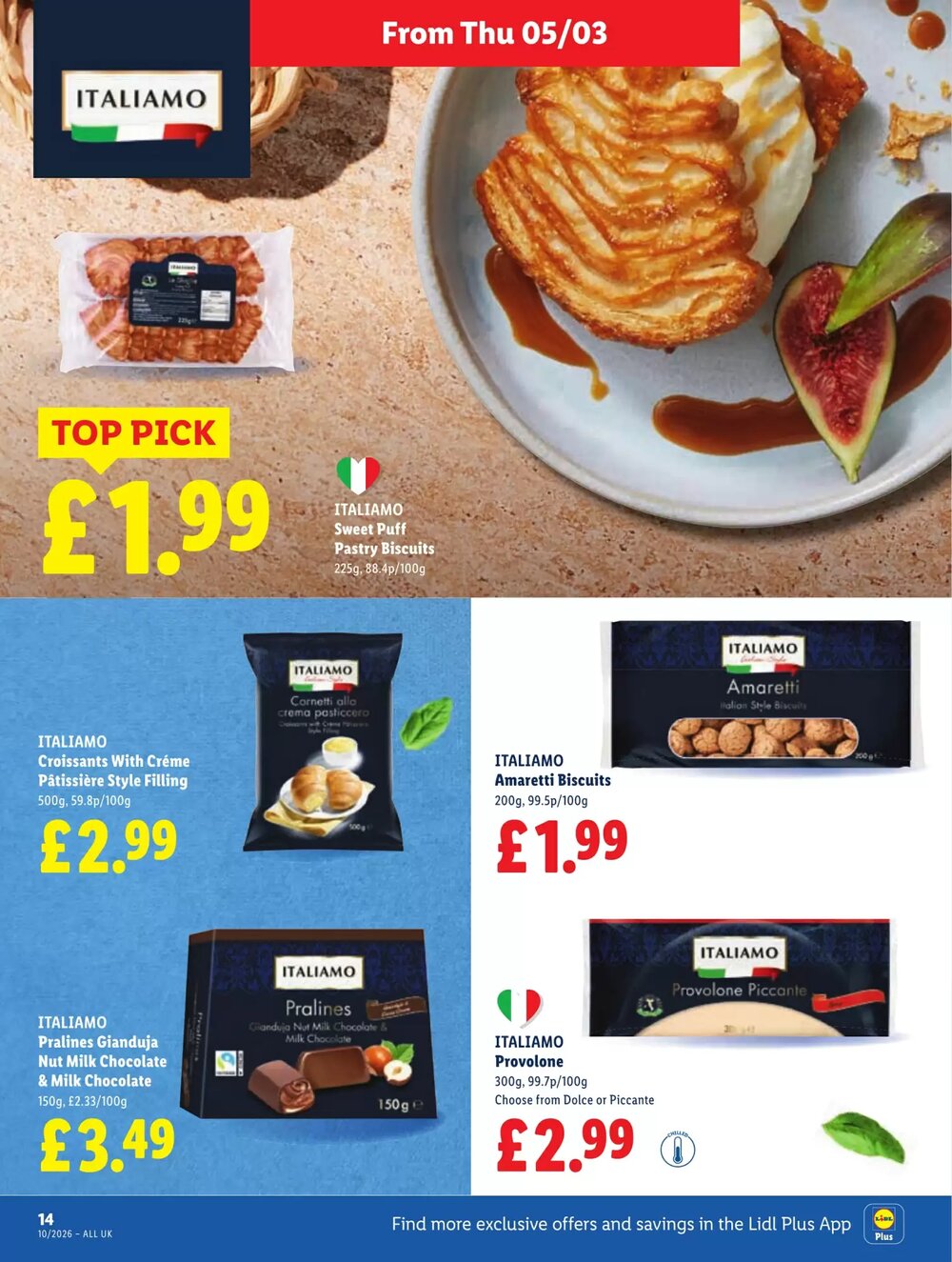 Lidl offers valid from 05/03/2026 - Page 14.