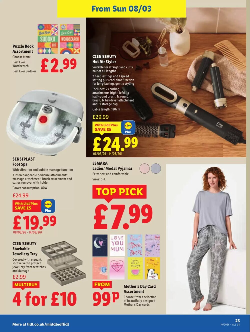 Lidl offers valid from 05/03/2026 - Page 23.