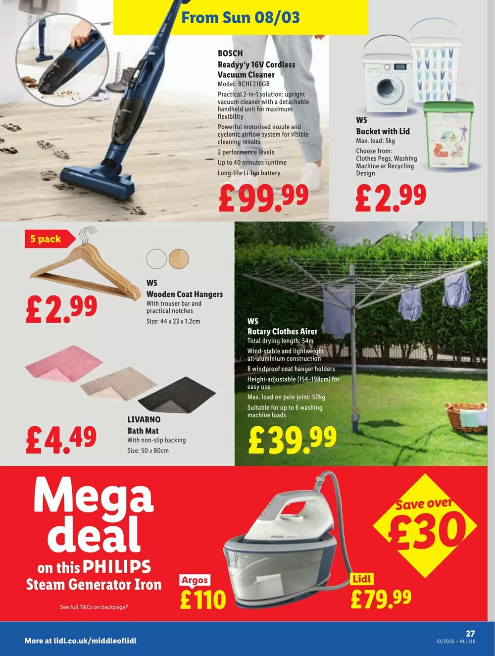 Lidl offers valid from 05/03/2026 - Page 27.