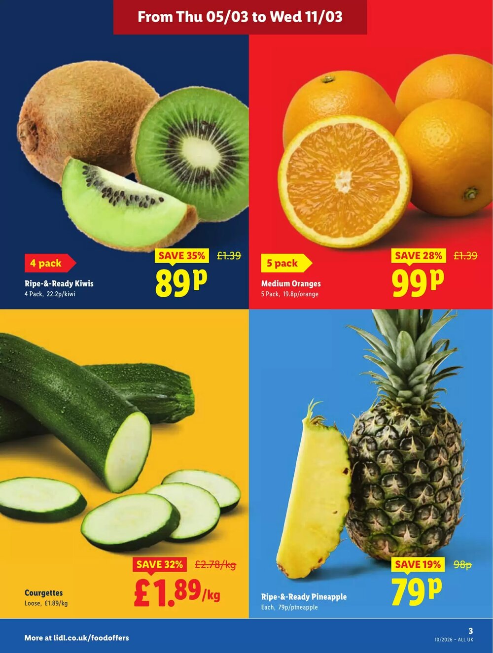 Lidl offers valid from 05/03/2026 - Page 3.