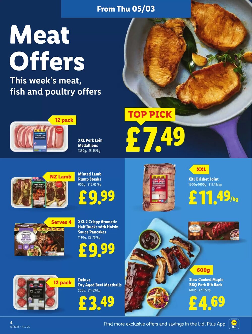 Lidl offers valid from 05/03/2026 - Page 4.