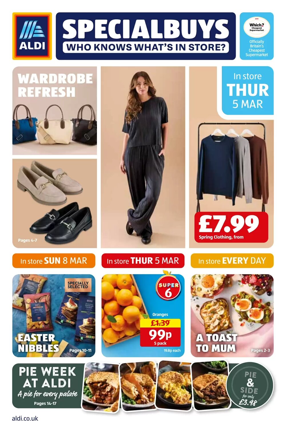 Aldi offers valid from 05/03/2026 - Page 1.