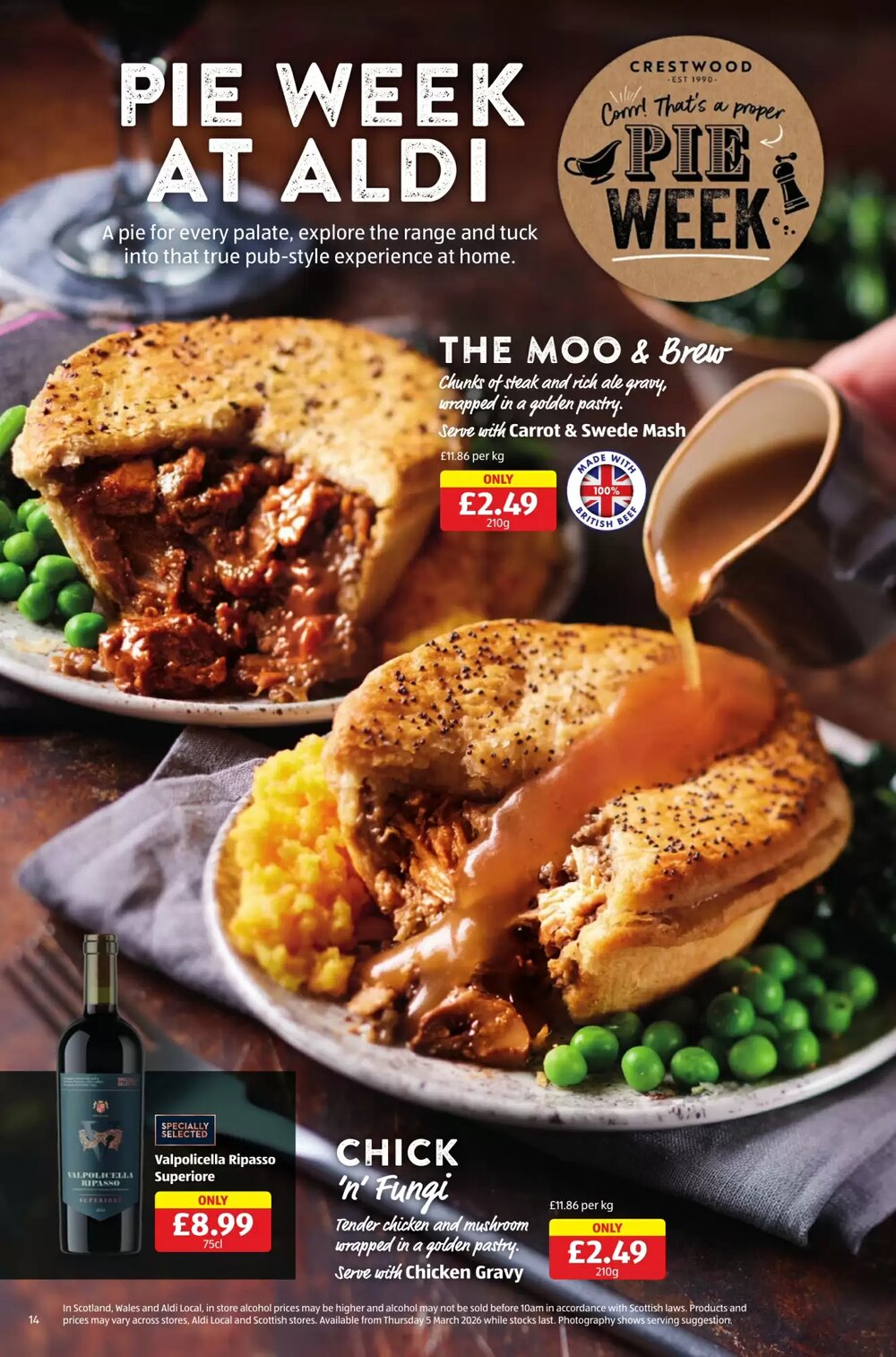 Aldi offers valid from 05/03/2026 - Page 14.