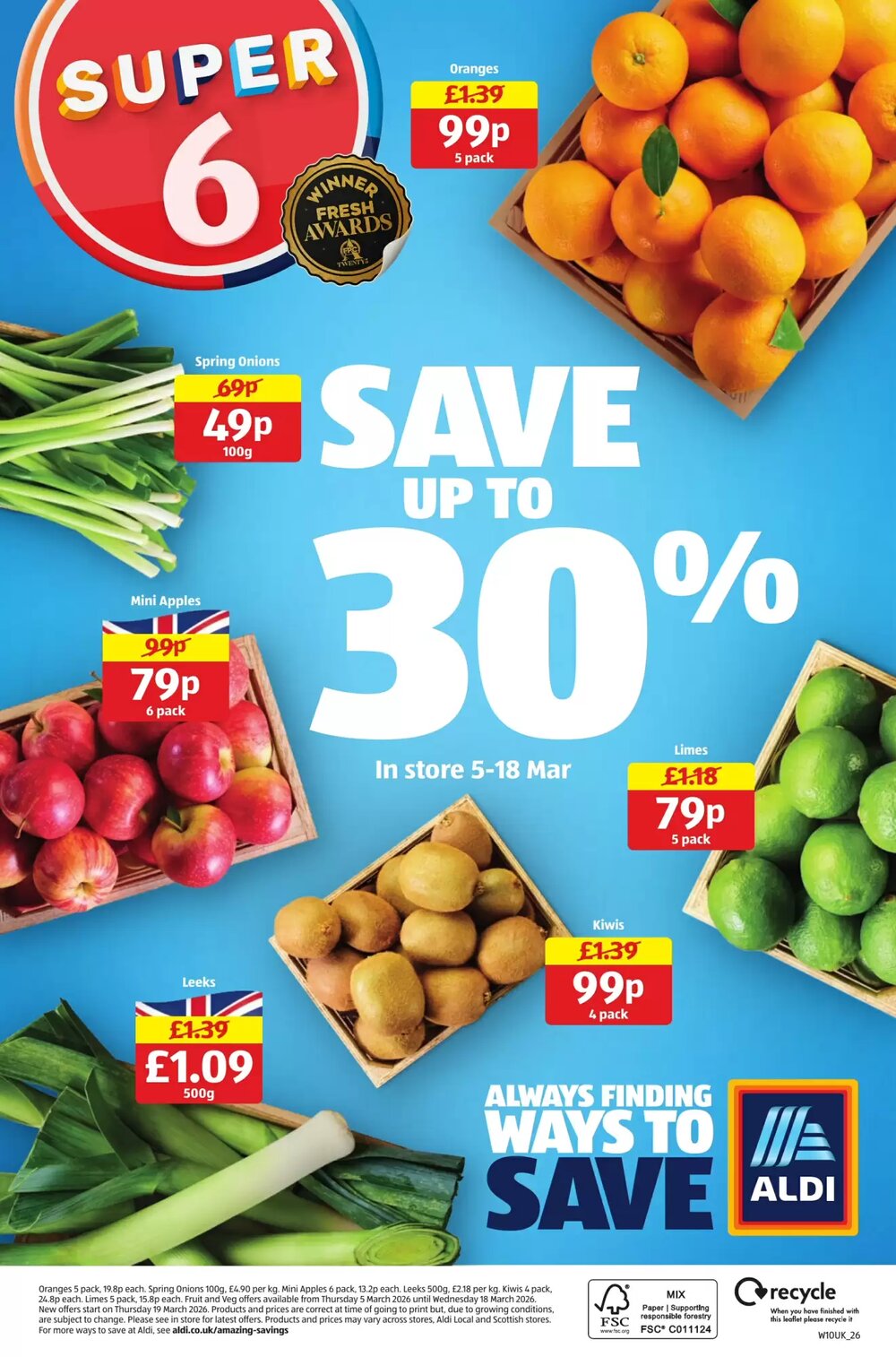 Aldi offers valid from 05/03/2026 - Page 22.