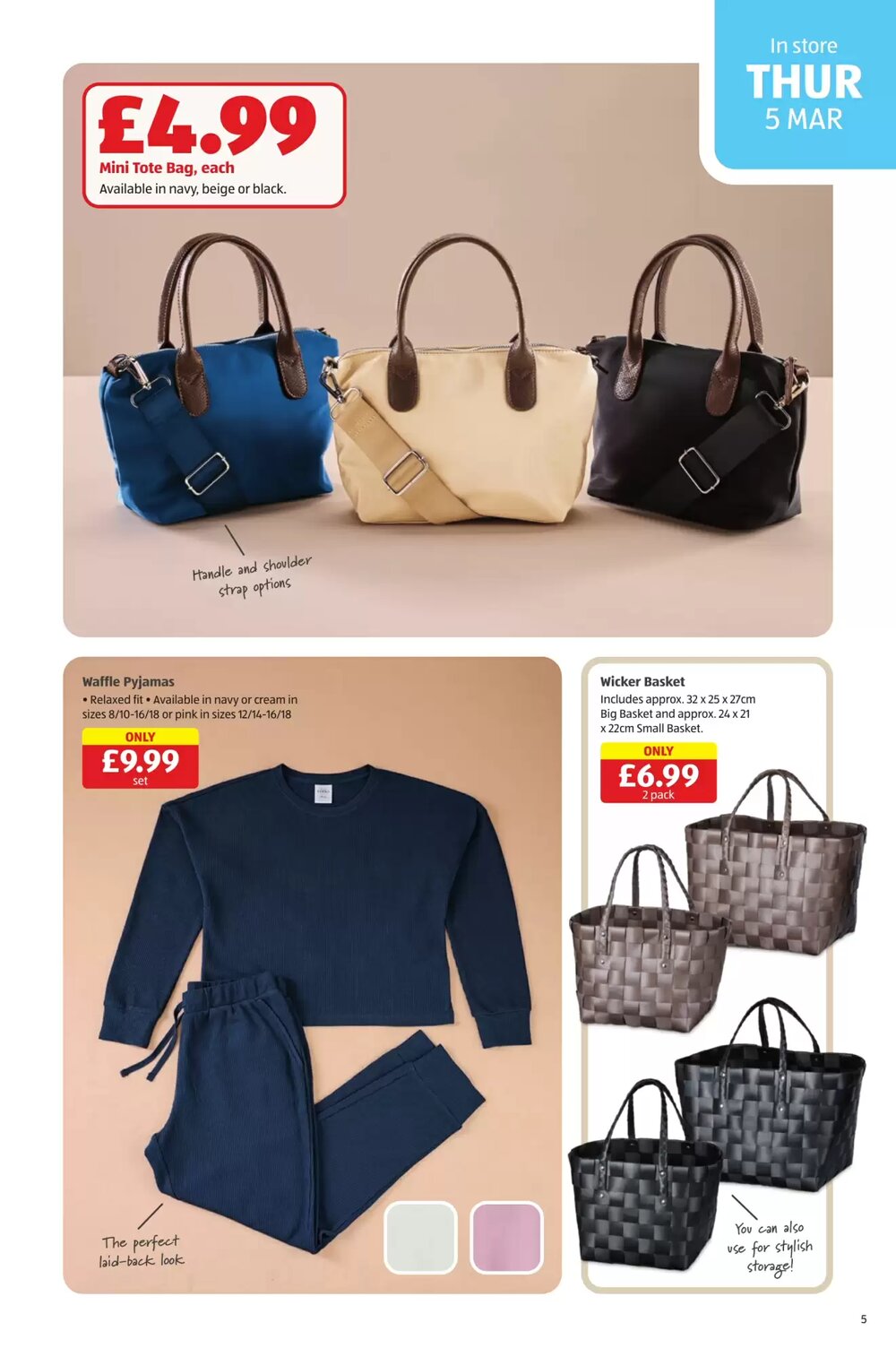 Aldi offers valid from 05/03/2026 - Page 5.