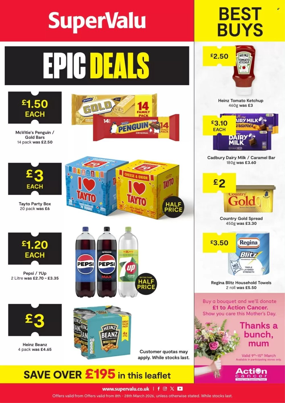 SuperValu offers valid from 08/03/2026 - Page 1.