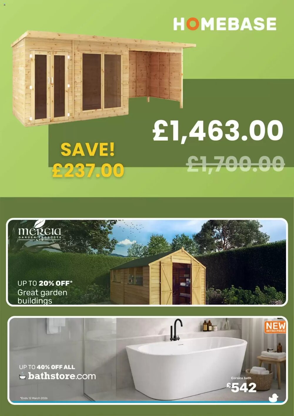 Homebase offers valid from 09/03/2026 - Page 1.