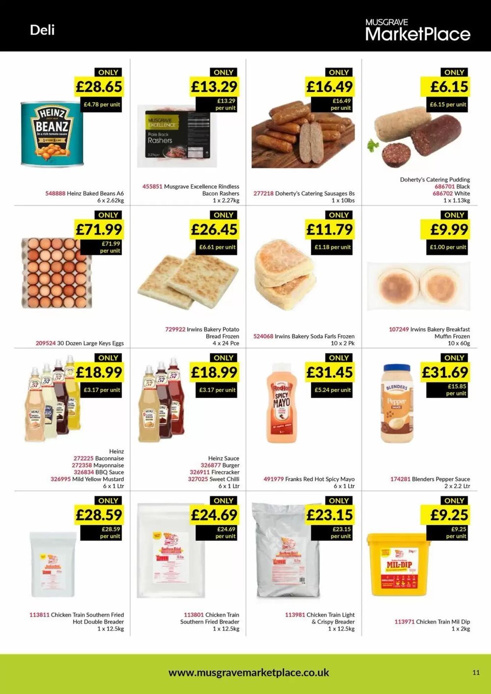 Musgrave MarketPlace offers valid from 09/03/2026 - Page 11.