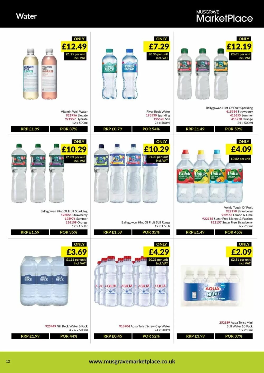 Musgrave MarketPlace offers valid from 09/03/2026 - Page 12.