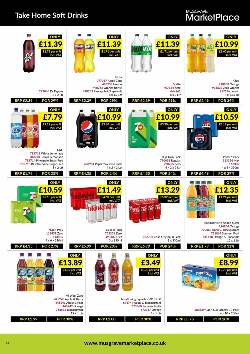 Musgrave MarketPlace offers valid from 09/03/2026 - Page 14.