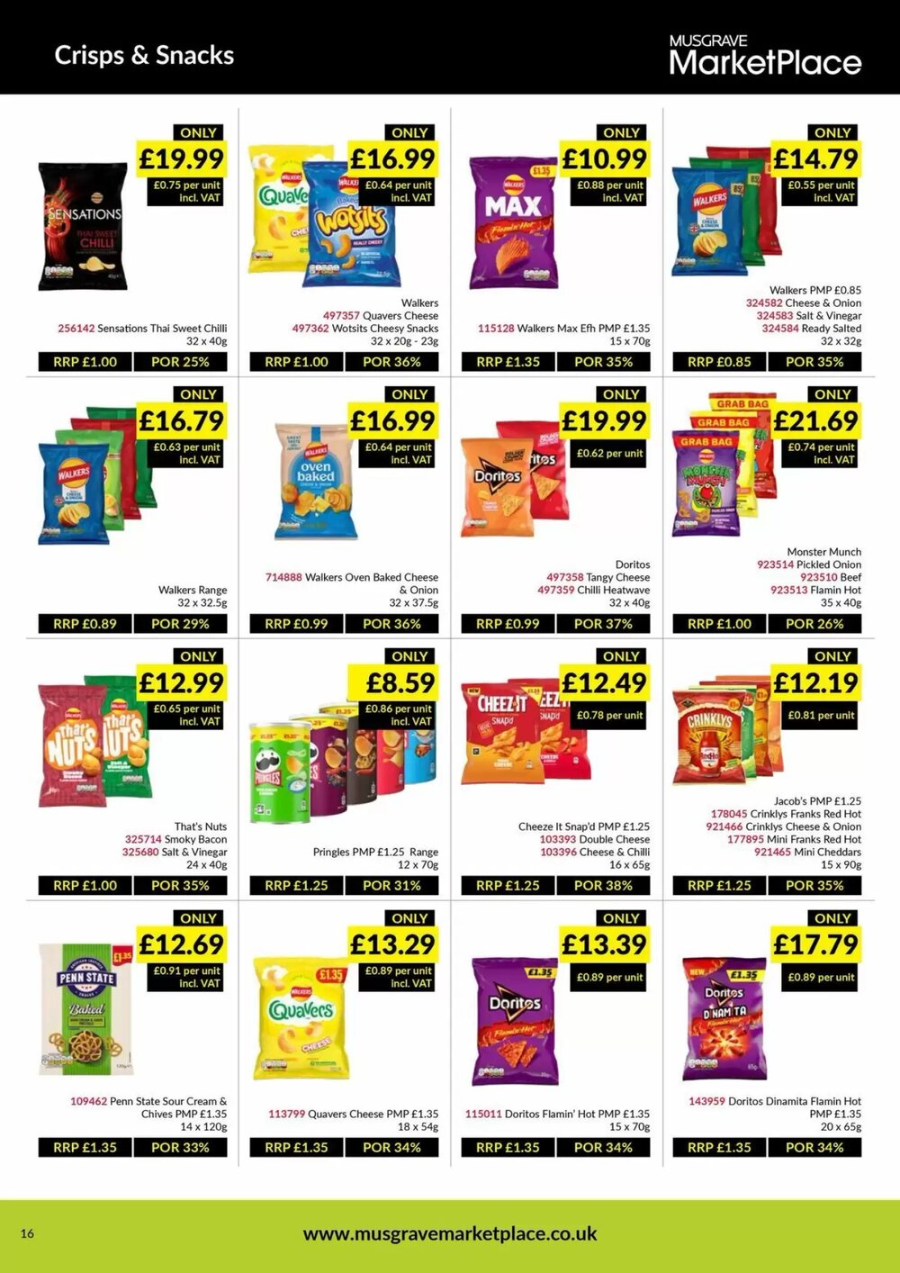 Musgrave MarketPlace offers valid from 09/03/2026 - Page 16.