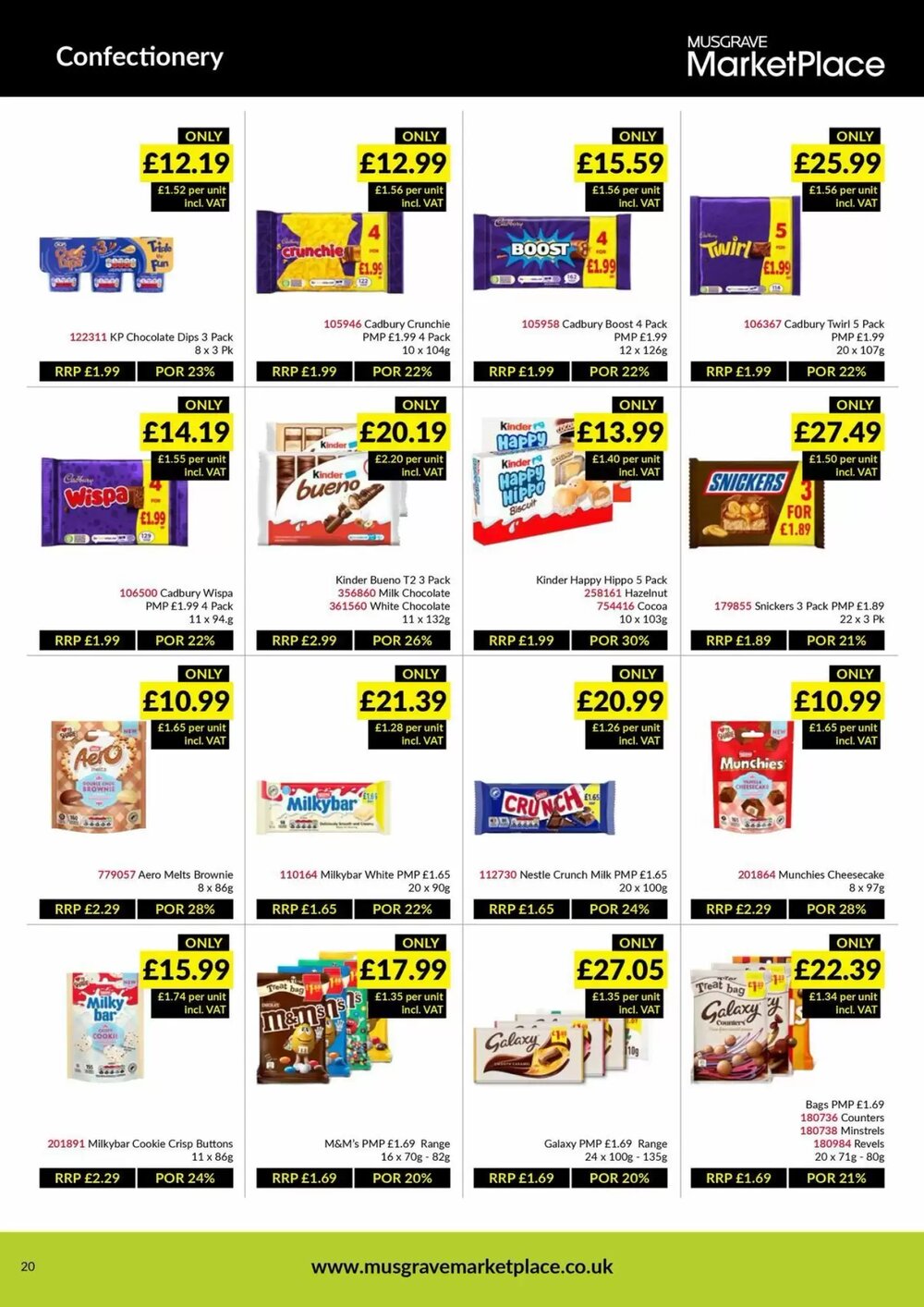 Musgrave MarketPlace offers valid from 09/03/2026 - Page 20.