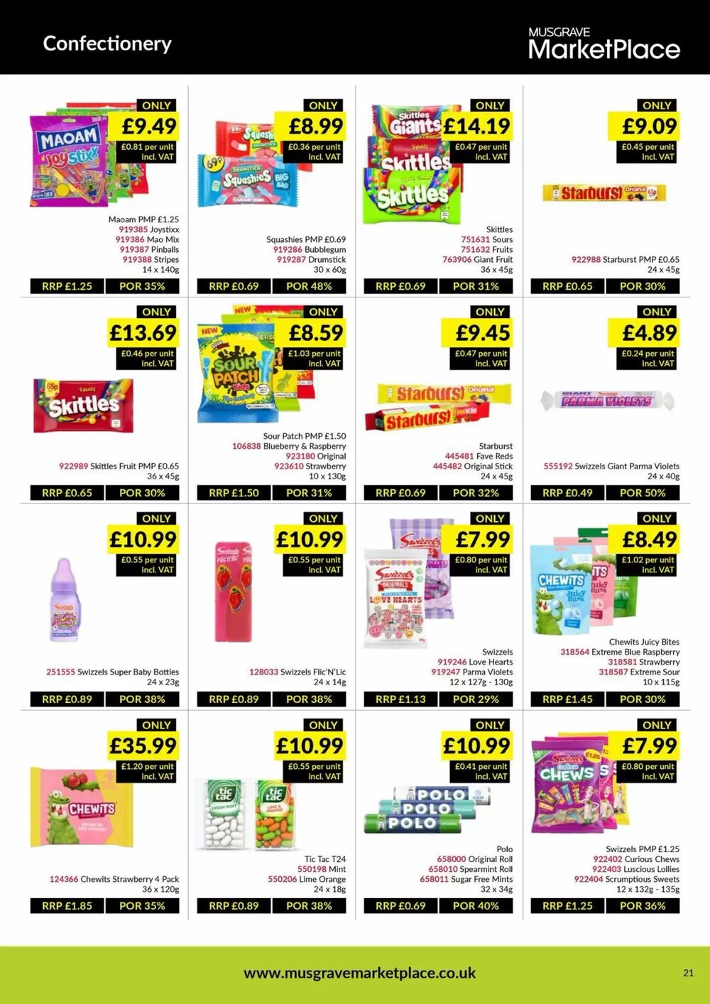 Musgrave MarketPlace offers valid from 09/03/2026 - Page 21.
