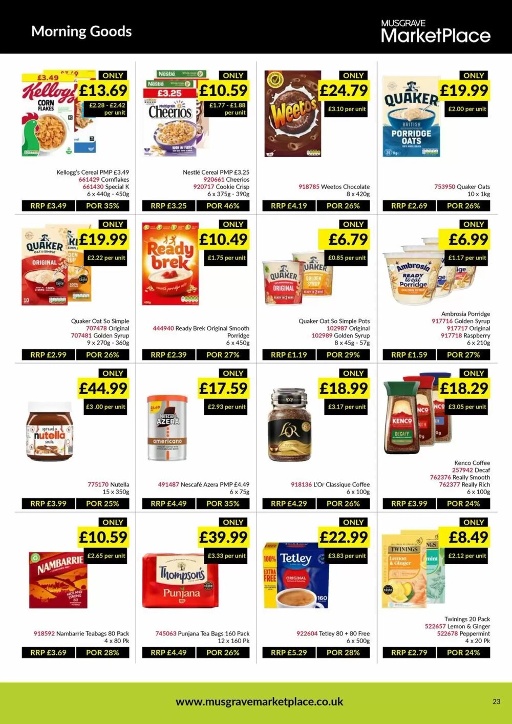 Musgrave MarketPlace offers valid from 09/03/2026 - Page 23.