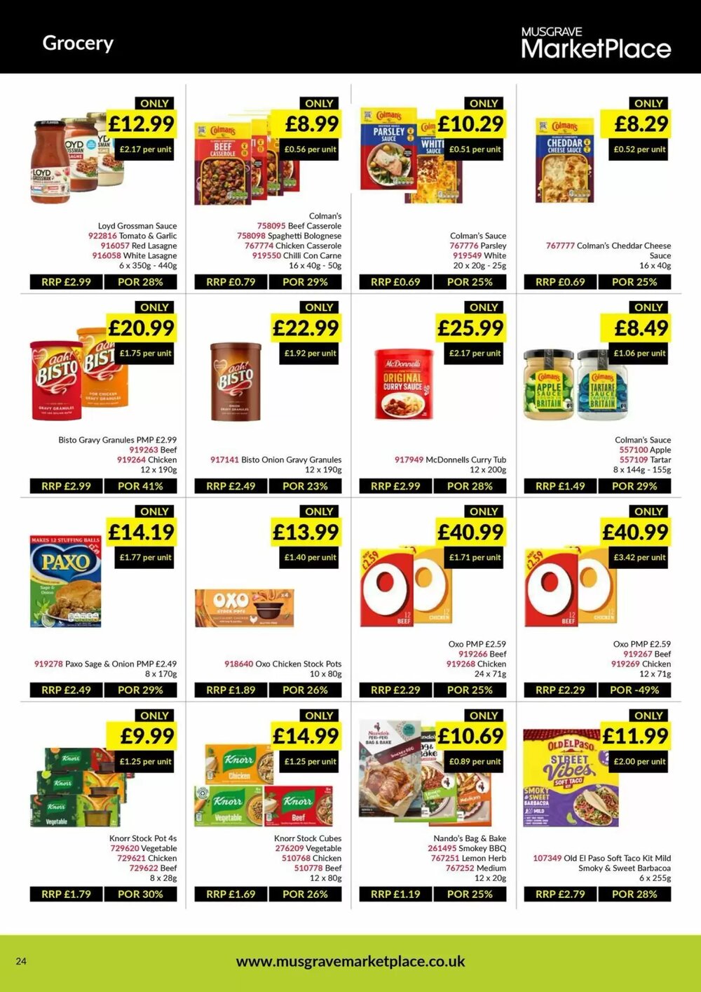 Musgrave MarketPlace offers valid from 09/03/2026 - Page 24.