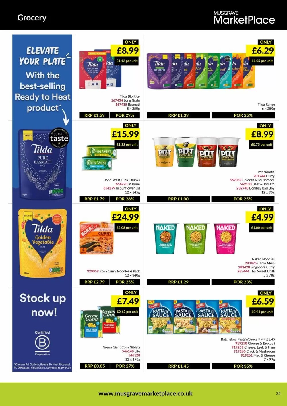 Musgrave MarketPlace offers valid from 09/03/2026 - Page 25.