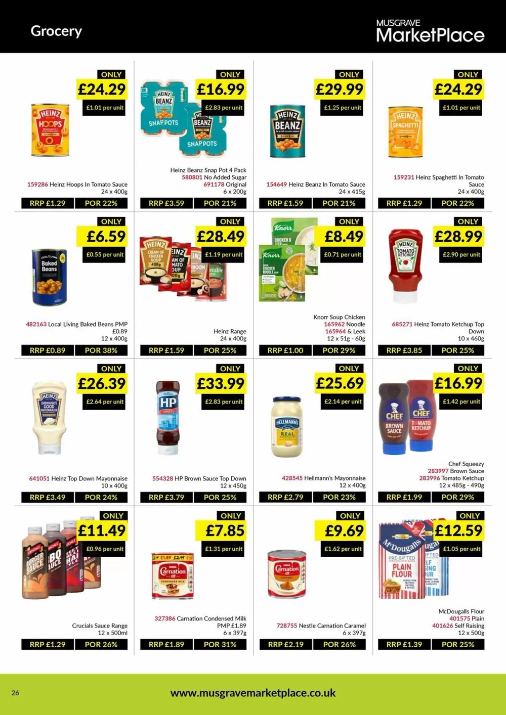 Musgrave MarketPlace offers valid from 09/03/2026 - Page 26.