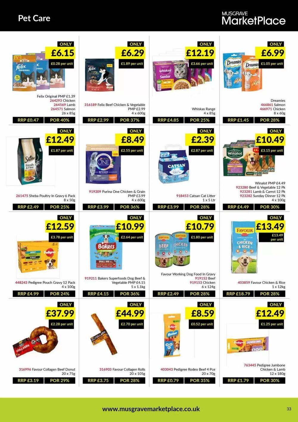 Musgrave MarketPlace offers valid from 09/03/2026 - Page 33.