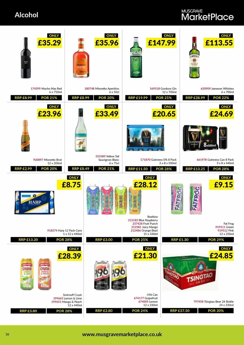 Musgrave MarketPlace offers valid from 09/03/2026 - Page 36.