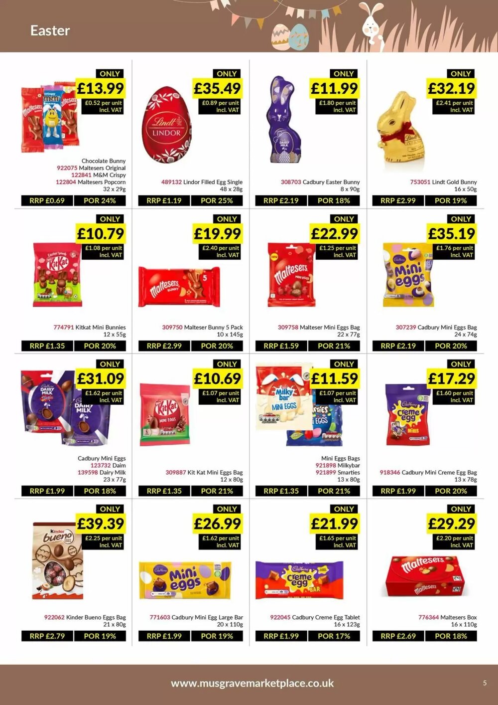Musgrave MarketPlace offers valid from 09/03/2026 - Page 5.