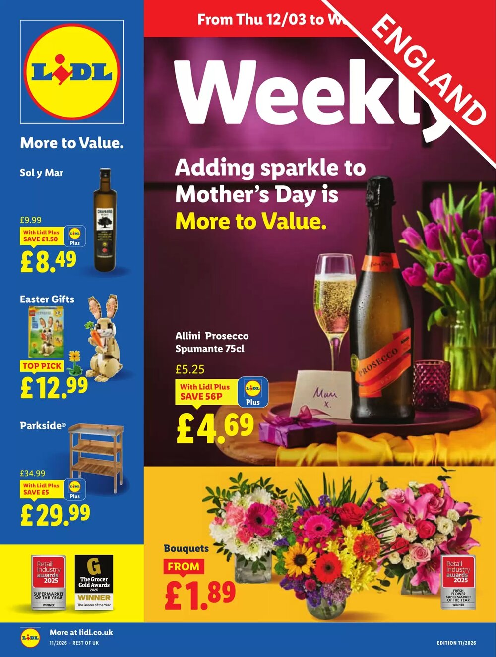 Lidl offers valid from 12/03/2026 - Page 1.