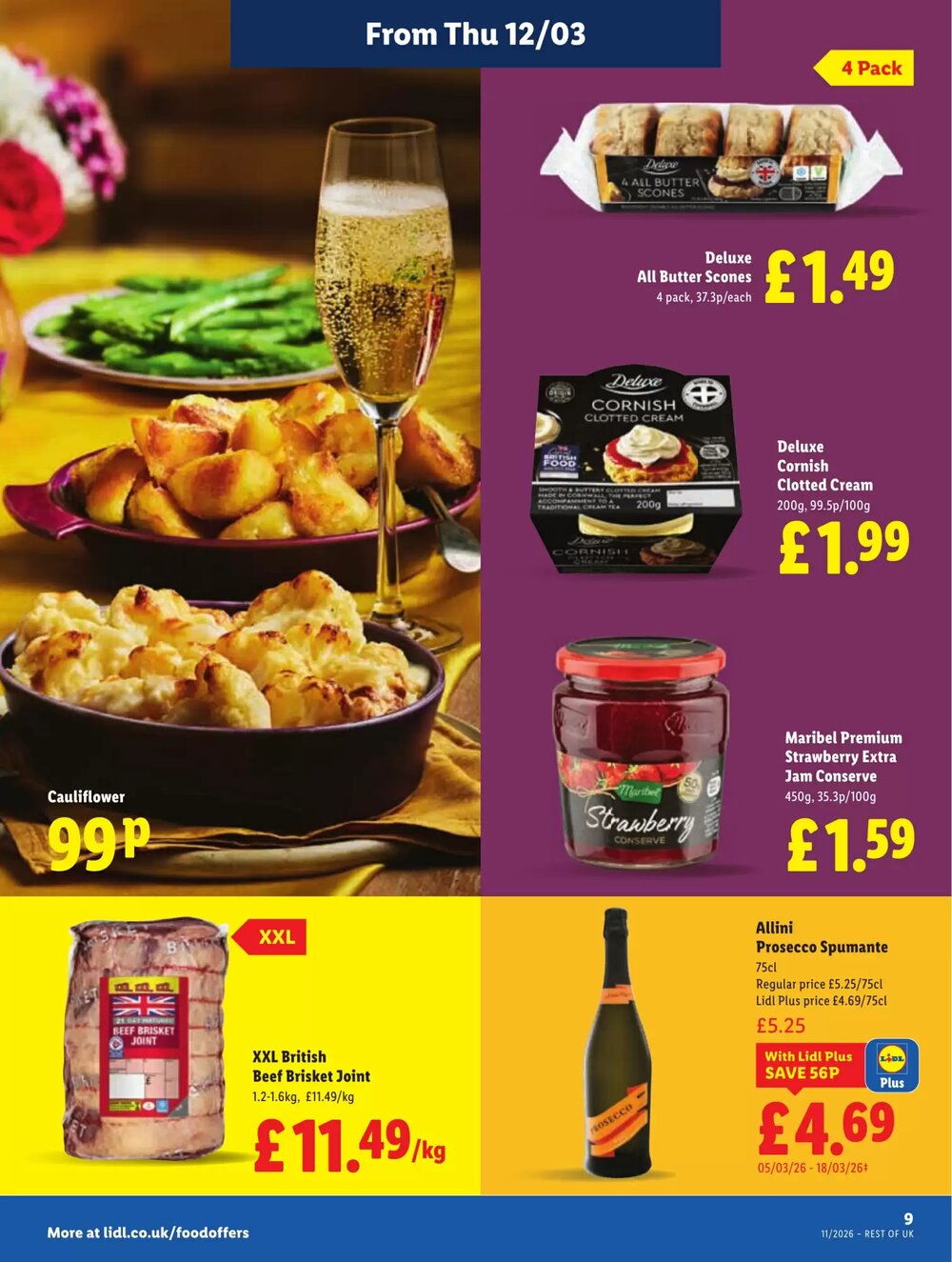 Lidl offers valid from 12/03/2026 - Page 11.
