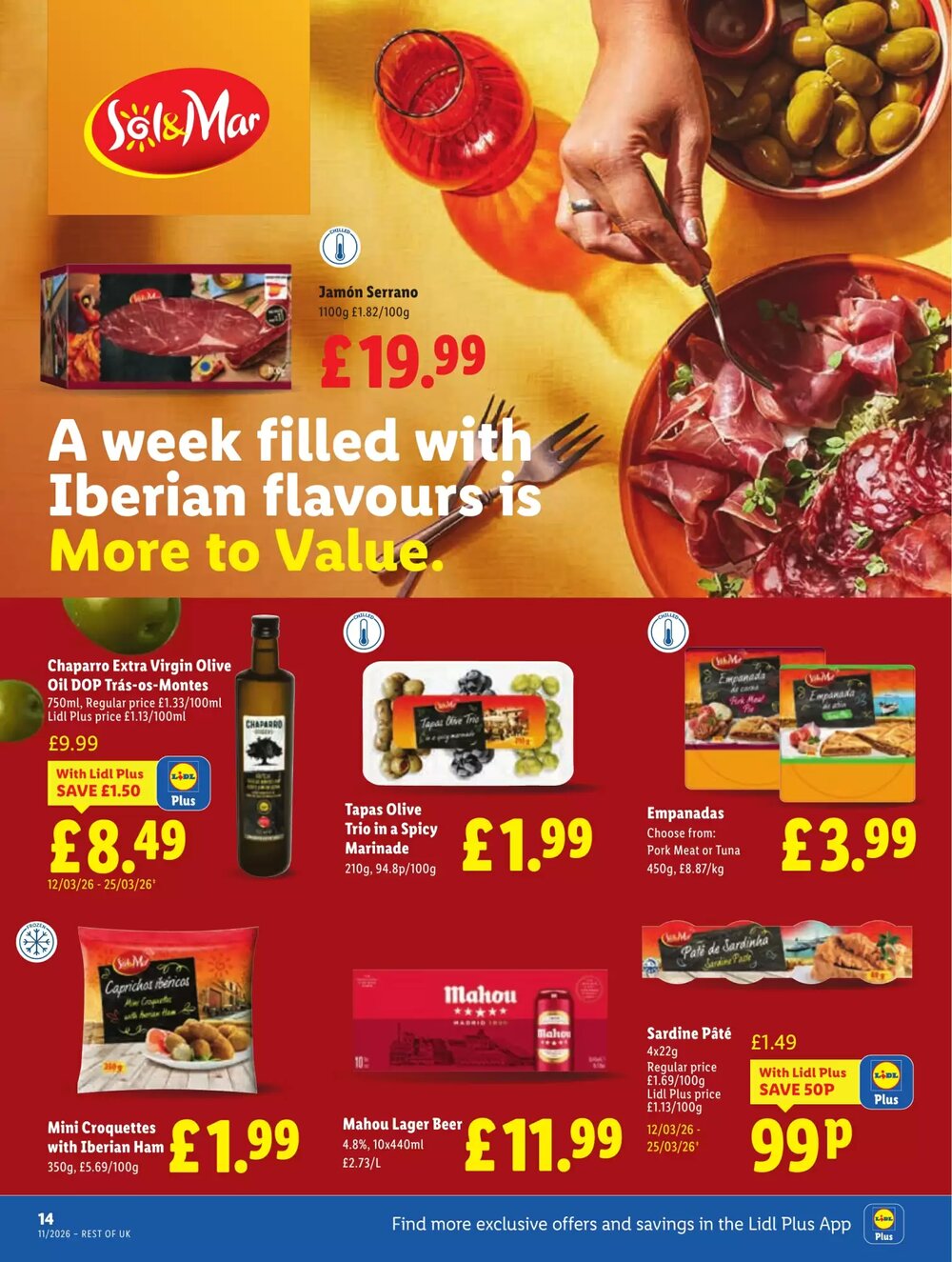 Lidl offers valid from 12/03/2026 - Page 16.
