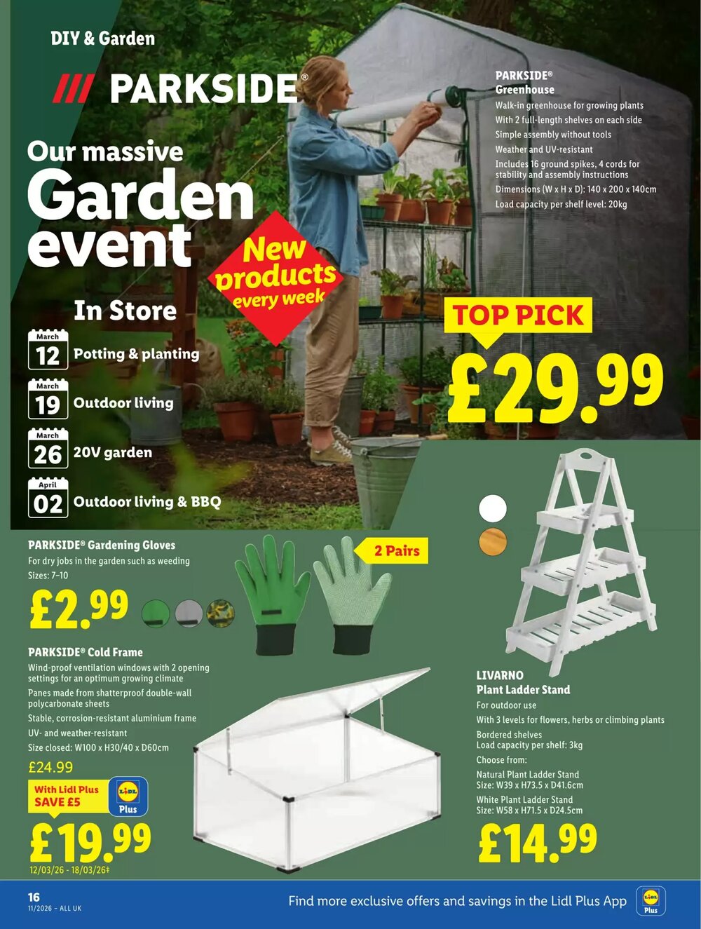 Lidl offers valid from 12/03/2026 - Page 18.