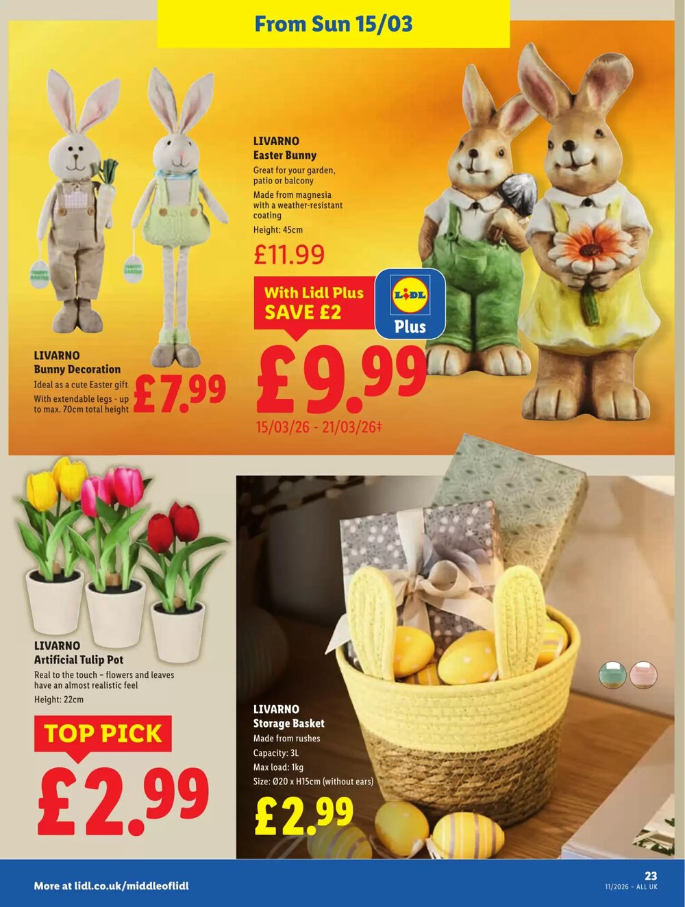 Lidl offers valid from 12/03/2026 - Page 25.
