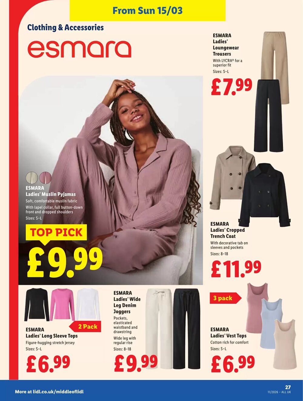 Lidl offers valid from 12/03/2026 - Page 29.