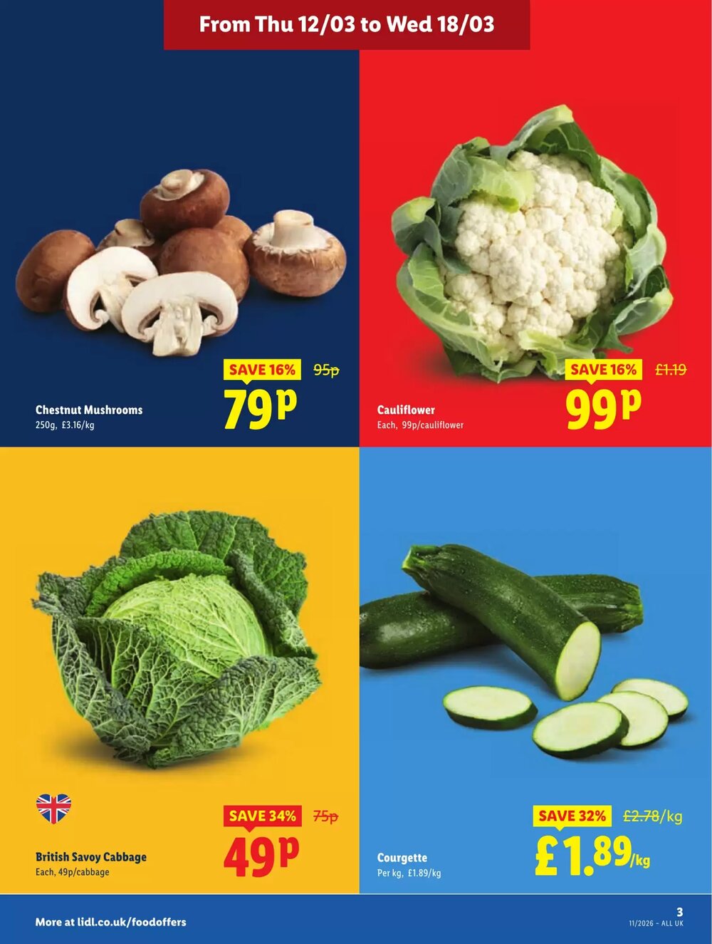 Lidl offers valid from 12/03/2026 - Page 3.