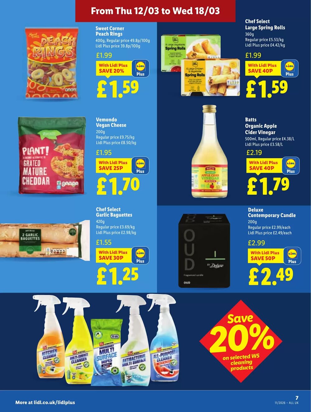 Lidl offers valid from 12/03/2026 - Page 7.