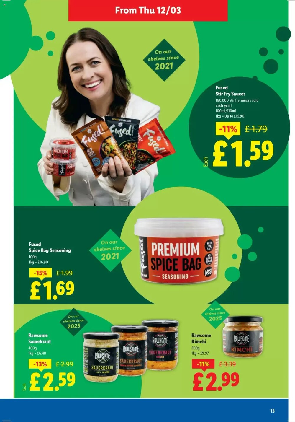 Lidl offers valid from 12/03/2026 - Page 13.