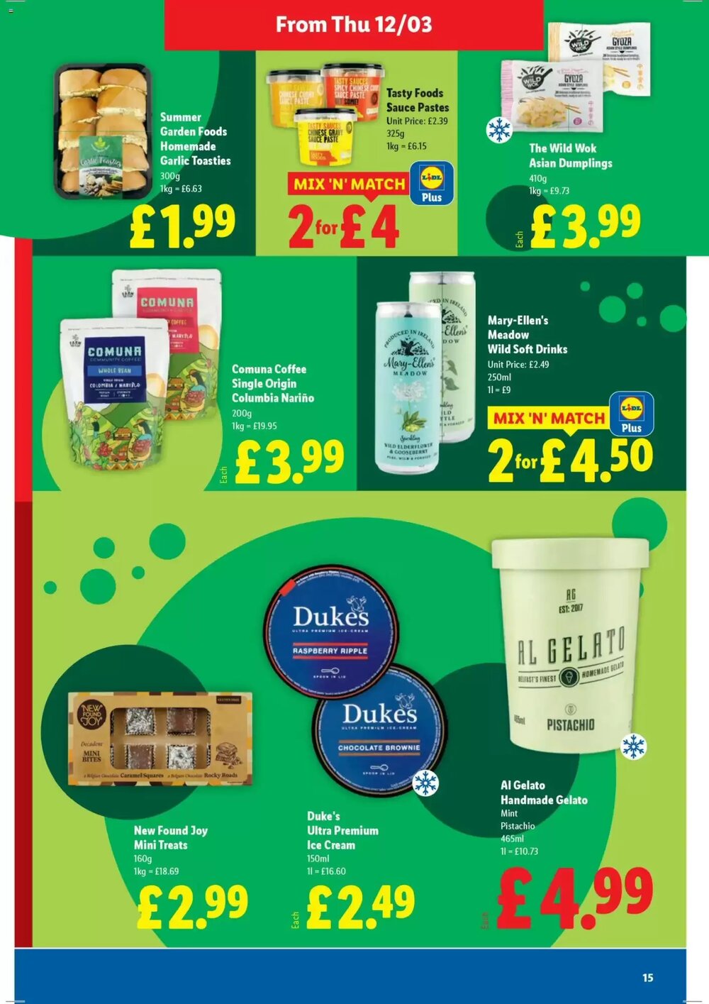 Lidl offers valid from 12/03/2026 - Page 15.