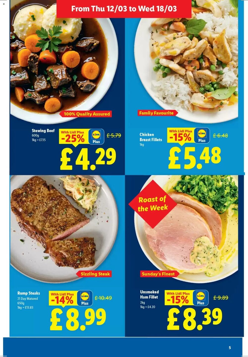 Lidl offers valid from 12/03/2026 - Page 5.