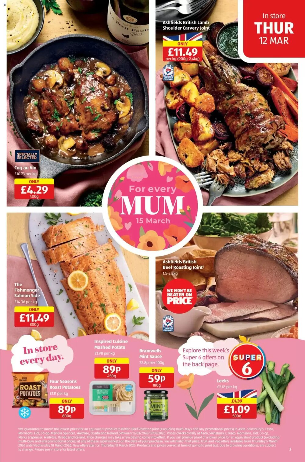 Aldi offers valid from 13/03/2026 - Page 3.