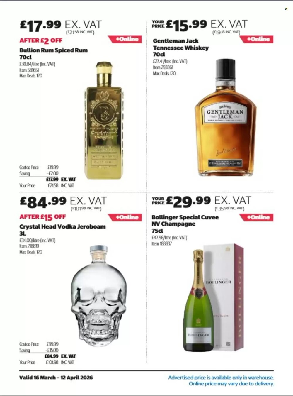 Costco offers valid from 16/03/2026 - Page 10.