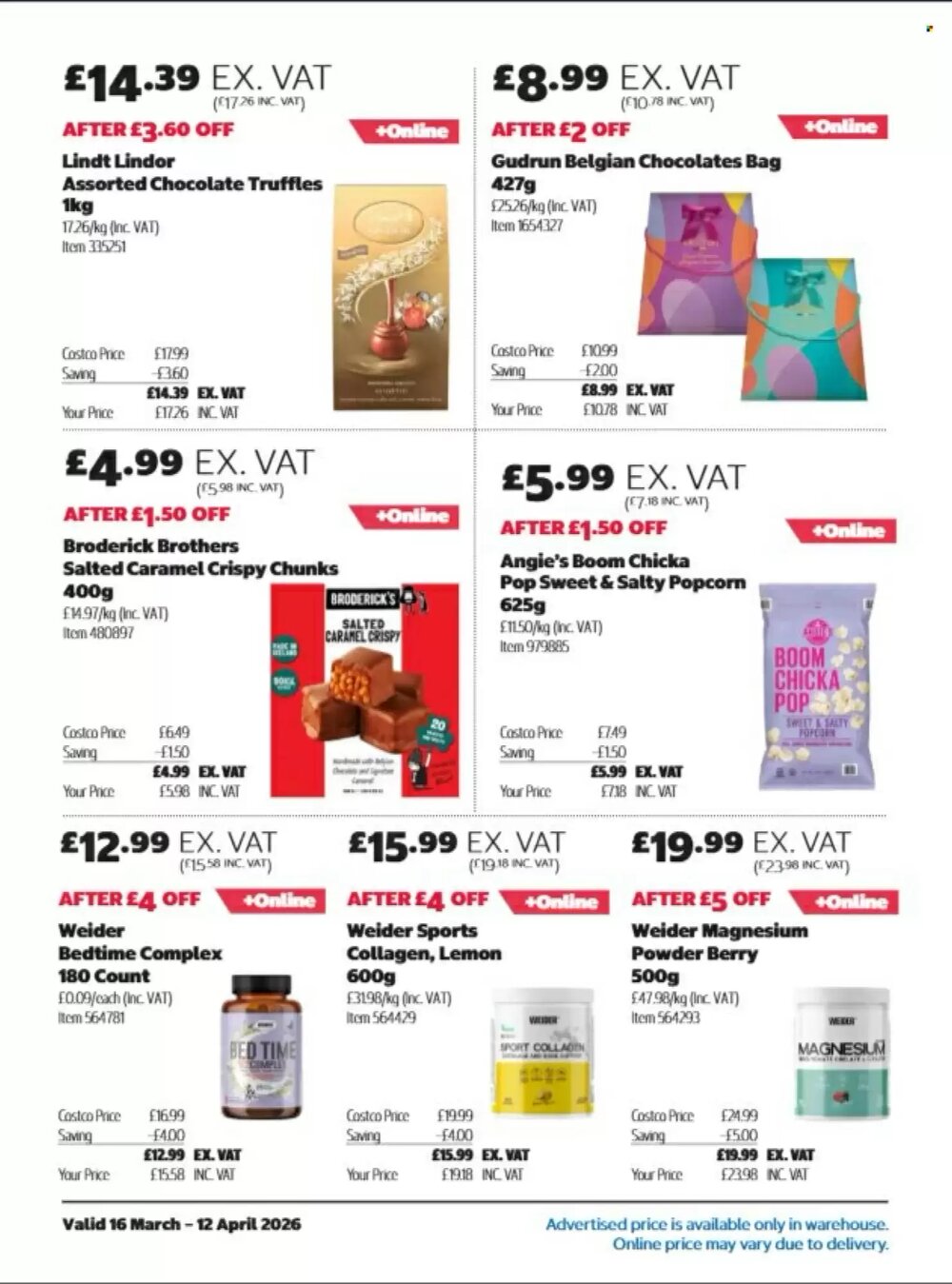 Costco offers valid from 16/03/2026 - Page 14.