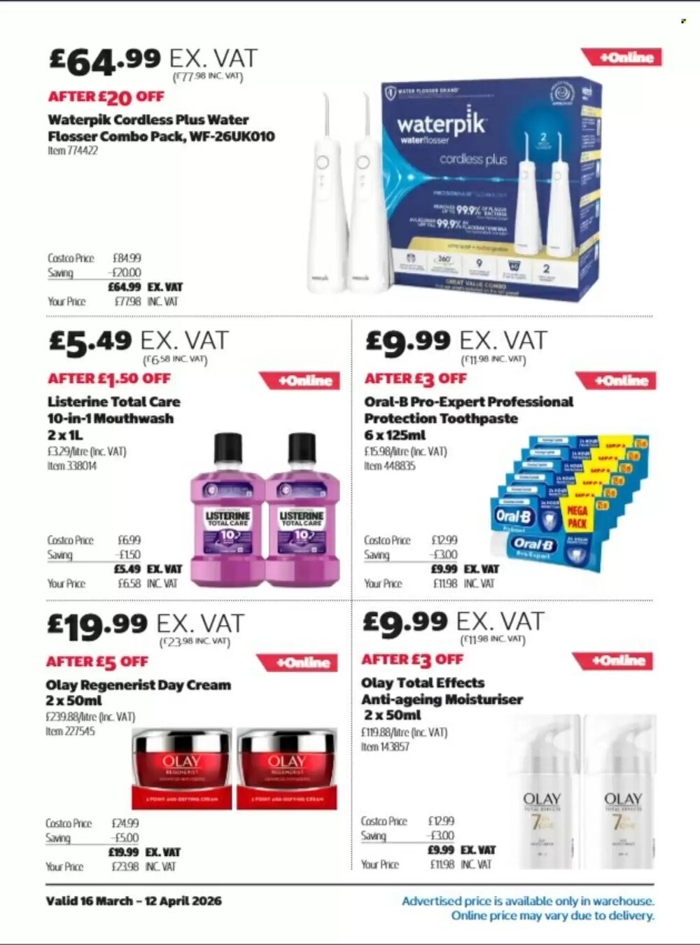 Costco offers valid from 16/03/2026 - Page 16.