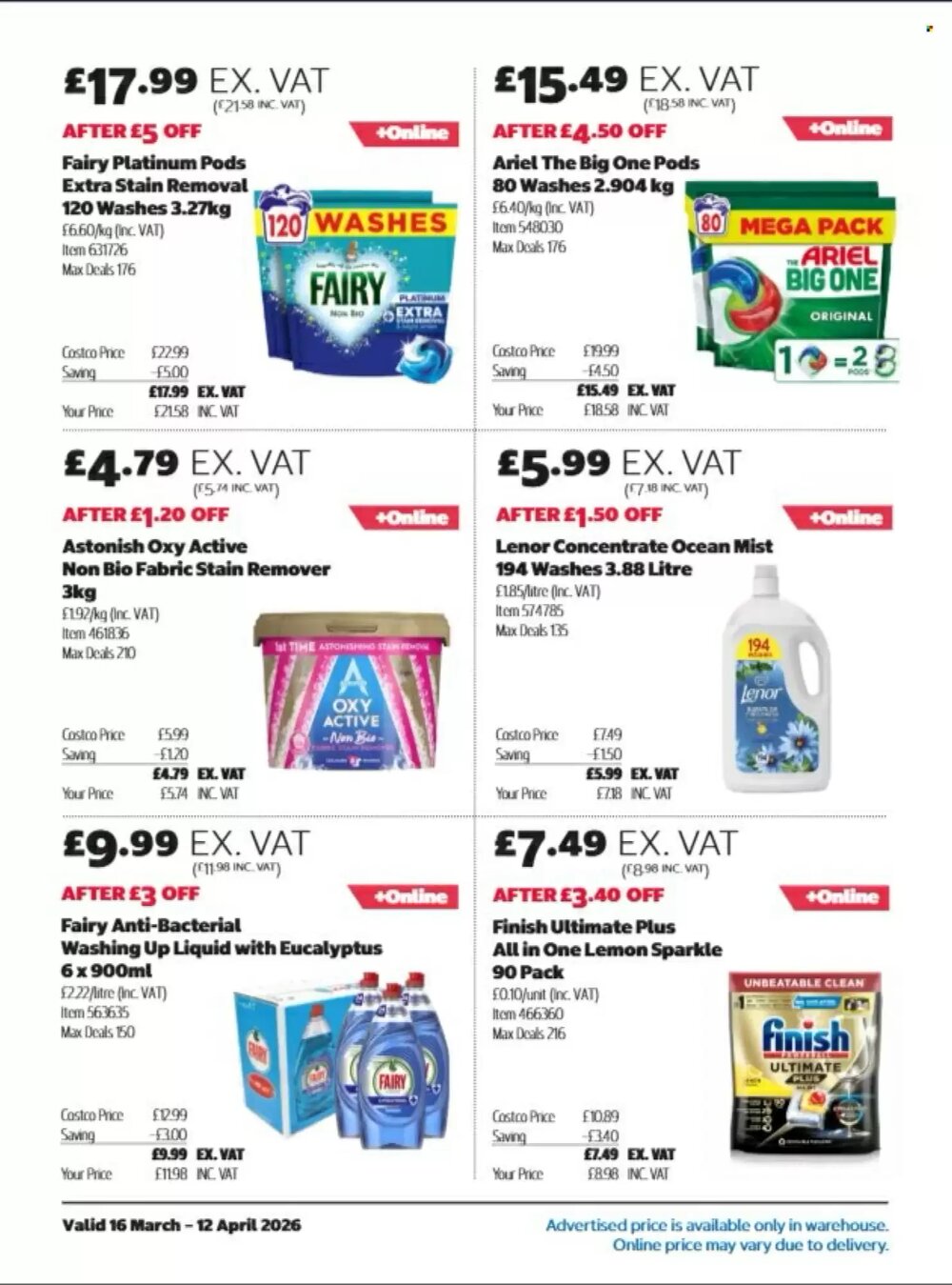 Costco offers valid from 16/03/2026 - Page 20.