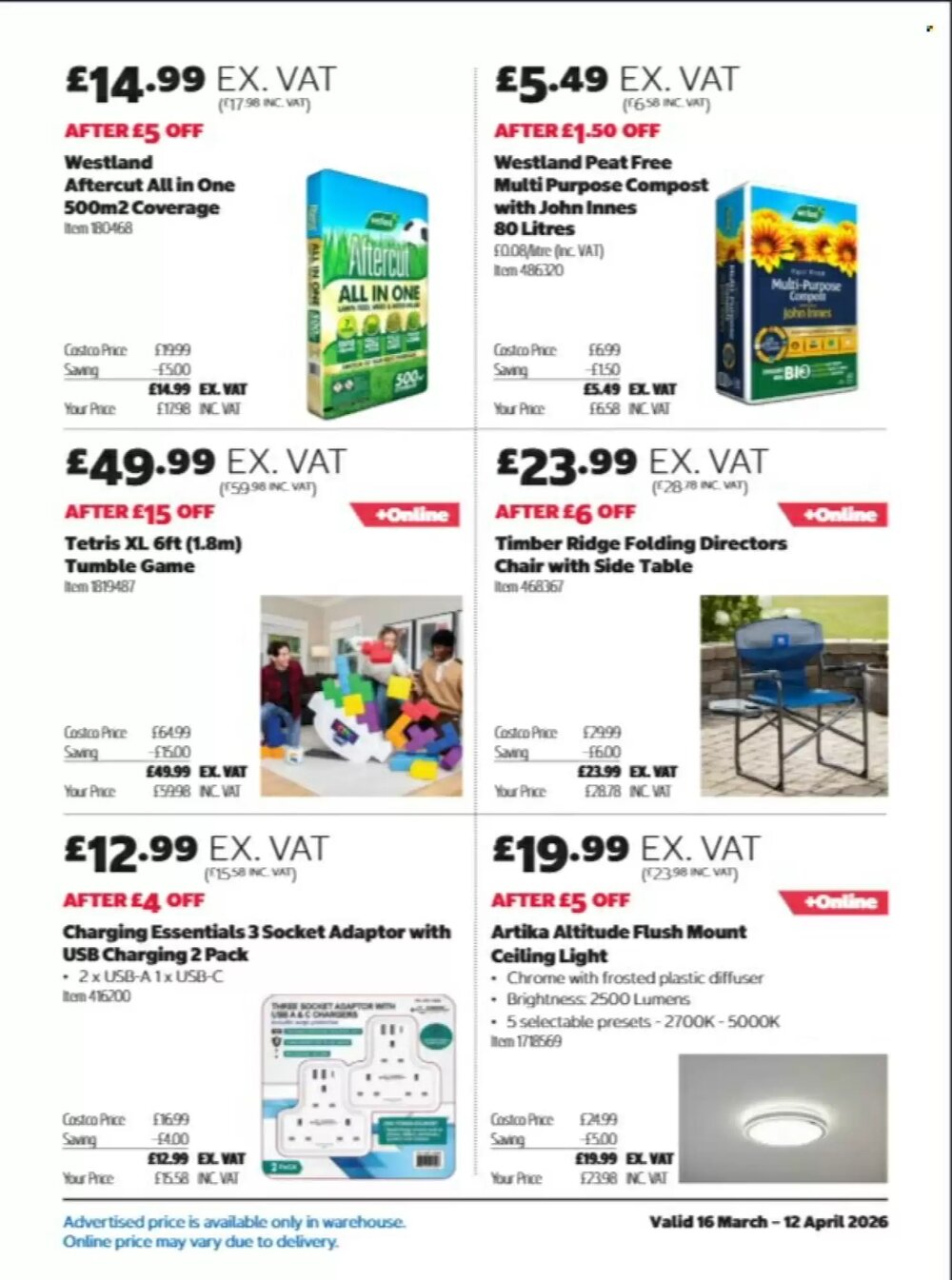 Costco offers valid from 16/03/2026 - Page 3.