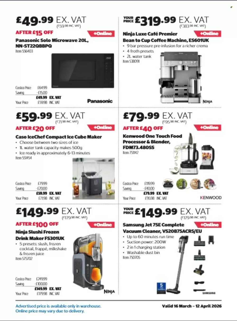 Costco offers valid from 16/03/2026 - Page 5.