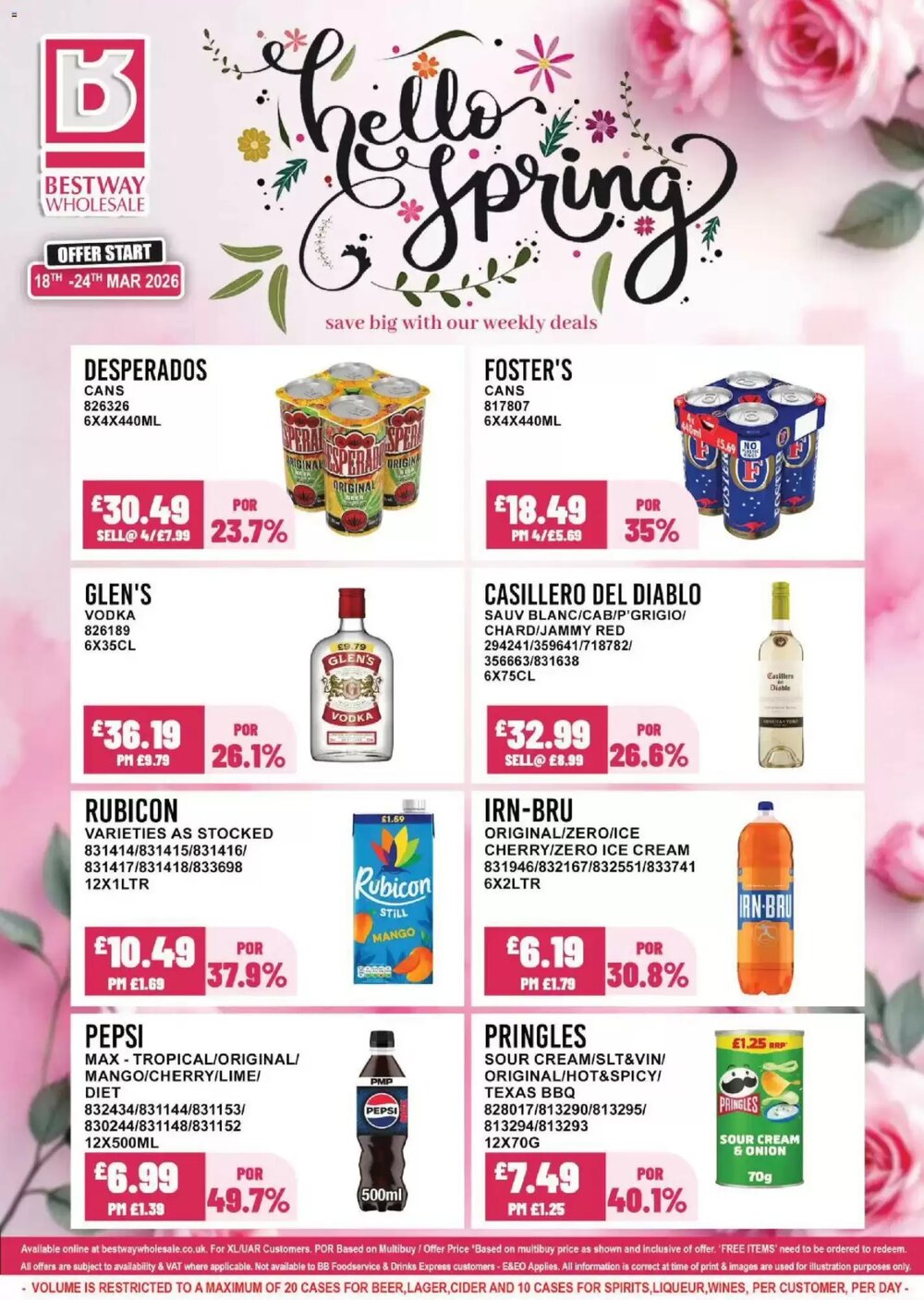 Bestway offers valid from 18/03/2026 - Page 1.