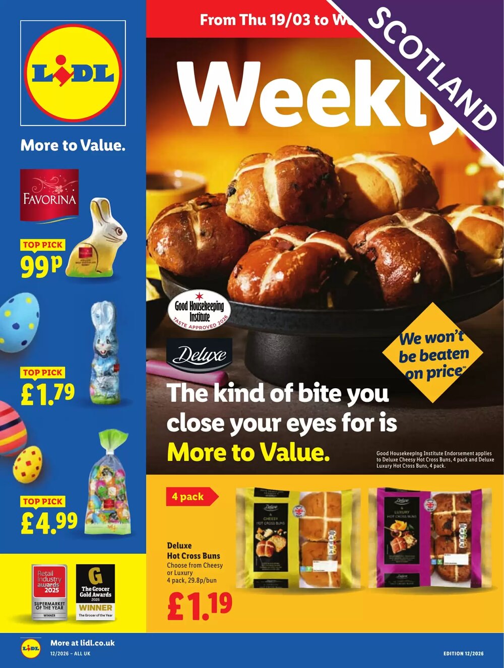 Lidl offers valid from 19/03/2026 - Page 1.