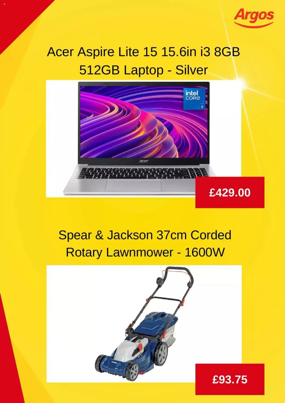 Argos offers valid from 24/03/2026 - Page 3.