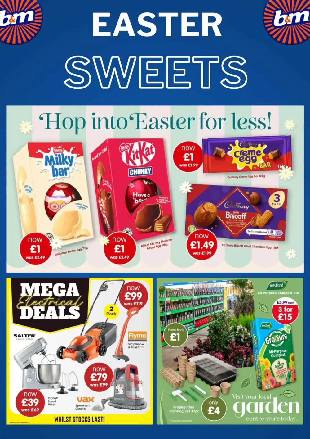 B&M Stores offers valid from 25/03/2026 - Page 1.