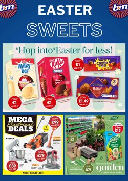 B&M Stores offers valid from 25/03/2026